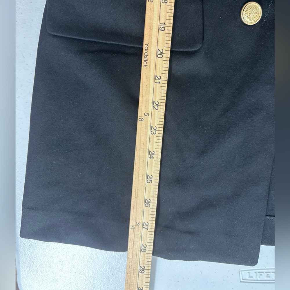 NWT Chicos Women’s Black Ponte Blazer Jacket  Career Size 2/US 12 - Picture 11 of 11